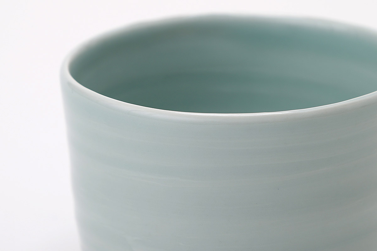 井上佳久 青磁 香櫨 青白磁 茶碗【井上路久】 | 商品詳細 | WABSC